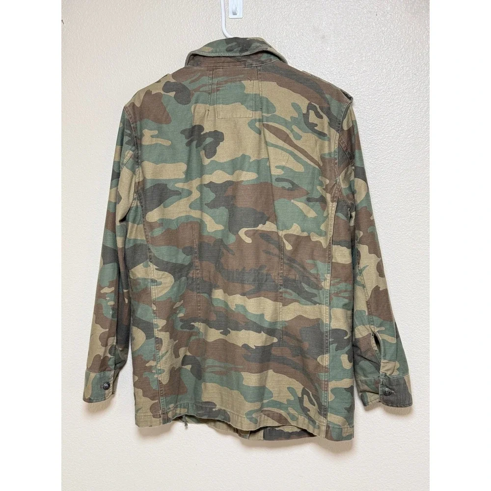 Chelsea DeBoer Lily & Lottie Camo Utility Military Jacket Large Chelsea Houska
